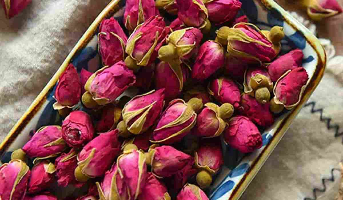 تصویر 1 از غنچه گل محمدی خشک شده با عطر بی نظیر